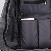 Lade das Bild in den Galerie-Viewer, Backpack Waterproof Nylon Computer Bag USB Charging   College Students Bag

