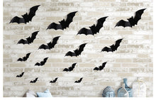 Load image into Gallery viewer, 32pcs/Set Halloween Decoration PVC 3D the Bat
