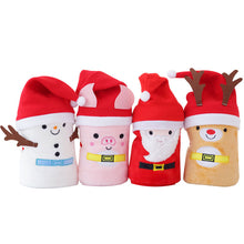 Lade das Bild in den Galerie-Viewer, Christmas Creative Cartoon Santa Claus David's Deer Snowman Pig Hat Flannel
