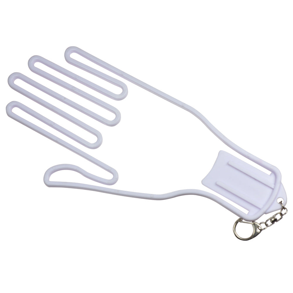 2PCs Golf Glove Holder Buckle Support Frame Protective Gloves Display Stand Golf Training Aids