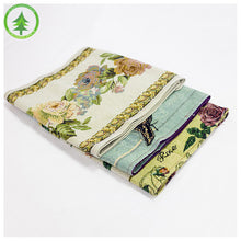 Lade das Bild in den Galerie-Viewer, 170 * 34cm Butterfly Embroidery Flower Cotton Linen Table Runner Retro Furnishings Decoration
