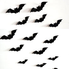Load image into Gallery viewer, 32pcs/Set Halloween Decoration PVC 3D the Bat

