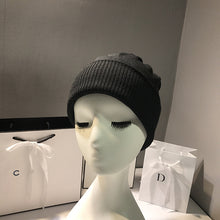 Load image into Gallery viewer, Warm Winter Knit Beanie Hats Autumn and Winter Thickening Pure Color All-Matching Trendy Women Curling Men Unisex
