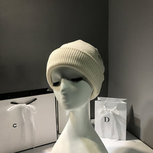 Load image into Gallery viewer, Warm Winter Knit Beanie Hats Autumn and Winter Thickening Pure Color All-Matching Trendy Women Curling Men Unisex

