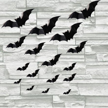 Load image into Gallery viewer, 32pcs/Set Halloween Decoration PVC 3D the Bat
