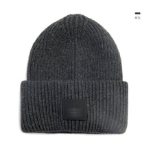 Lade das Bild in den Galerie-Viewer, Warm Winter Knit Beanie Hats Autumn and Winter Warm-Keeping and Cold-Proof Wool Smiley Face Thickened Unisex
