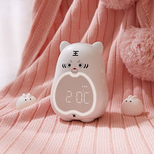 Load image into Gallery viewer, Smart Multi-Function Alarm Clock LED Display Cartoon Tiger Alarm Clock Bedroom Bedside Night Light for Kids

