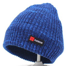 Load image into Gallery viewer, Warm Winter Knit Beanie Hats  Autumn And Winter Acrylic Velvet Wool For Men And Women Unisex
