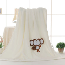 Lade das Bild in den Galerie-Viewer, Cartoon Animal Roll Carpet Creative Flannel Doll Blanket Air Conditioning Blanket Gift Blanket
