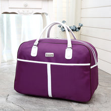 Lade das Bild in den Galerie-Viewer, Backpack Short-Distance Large Capacity Oxford Cloth Gym  Folding Outdoor Leisure Luggage shoulder bag
