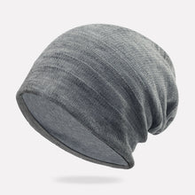 Load image into Gallery viewer, Warm Winter Knit Beanie Hats Spring and Autumn Korean Style Wool Pile Women's Headscarf Pullover Men's and Women's Ear Protection Unisex
