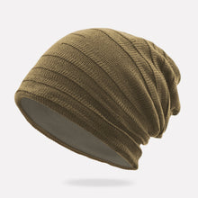Load image into Gallery viewer, Warm Winter Knit Beanie Hats Spring and Autumn Korean Style Wool Pile Women's Headscarf Pullover Men's and Women's Ear Protection Unisex
