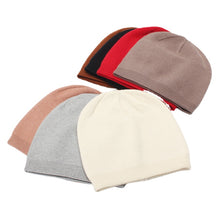 Lade das Bild in den Galerie-Viewer, Warm Winter Knit Beanie Hats Autumn and Winter Women's Soft and Comfortable Wool Cashmere-like Pullover Unisex
