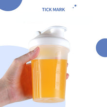 Lade das Bild in den Galerie-Viewer, 2PCs Fitness Exercise 400ml Protein Powder Shake Cup
