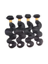 Load image into Gallery viewer, Women Wig Hair Weft Black Chemical Fiber High-Temperature Fiber Straight Hair Weft  W283
