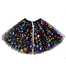 Lade das Bild in den Galerie-Viewer, 2x Halloween Xmas Christmas Gifts Decoration Adult Pettiskirt Princess Sequined Pumpkin Skirt
