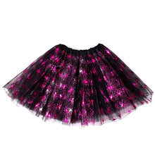 Lade das Bild in den Galerie-Viewer, 2x Halloween Xmas Christmas Gifts Decoration Adult Pettiskirt Princess Sequined Pumpkin Skirt
