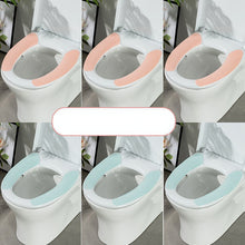 Load image into Gallery viewer, 3pcs Toilet Cushion Seat Cushion Adhesive Washable Four Seasons Self-Adhesive Spring and Summer Toilet Seat Cover Disposable

