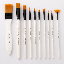 Load image into Gallery viewer, 10 Nylon Hair Watercolor Brush Paint Brushes Pen
