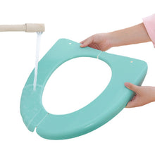 Load image into Gallery viewer, 3pcs Toilet Seat Cover Pads Folding Plastic   Sanitary Cushion Ferrule Joint Rental Public  Sanitary Pad
