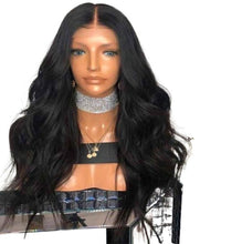 Lade das Bild in den Galerie-Viewer, Women Wig Medium Long Curly Hair Rose Net Cover W518
