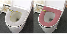 Load image into Gallery viewer, 3pcs Toilet Seat Cover Pads Linen    Summer Thin Section Zipper   Healthy and Soft
