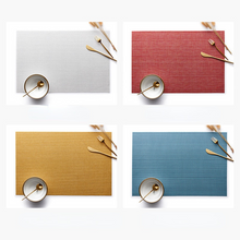 Load image into Gallery viewer, 2pcs Christmas Tablecloths European-Style Square Woven Linen-like Placemat
