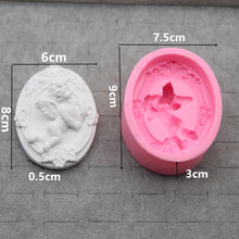 Load image into Gallery viewer, 3D Cupid Silicone Moolds for Home Homemade Soap Cake Candle Cake Decoration
