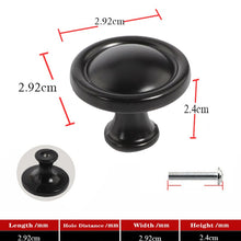 Lade das Bild in den Galerie-Viewer, 2pcs Matte Gold Cabinet Handles Solid Aluminum Alloy Kitchen Cupboard Pulls Drawer Knobs
