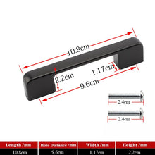 Lade das Bild in den Galerie-Viewer, 2pcs Matte Gold Cabinet Handles Solid Aluminum Alloy Kitchen Cupboard Pulls Drawer Knobs
