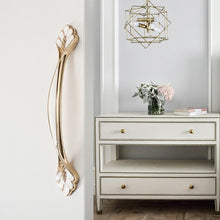 Load image into Gallery viewer, 2pcs Simple porcelain white amber Fuji white Roman black cabinet handle drawer cabinet aluminum alloy handle
