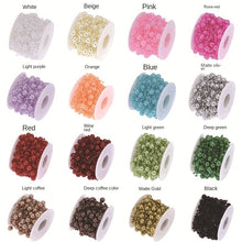 Load image into Gallery viewer, 3PCs Christmas Packing Materials 8 3 Starry Pearl Plastic Fish Line Beads String Wedding Decorative Bradde Chain

