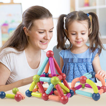 Load image into Gallery viewer, 36-152 PcsMagnetic Stick Building Blocks game magnets children Set DIY Christmas gift
