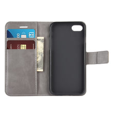 Load image into Gallery viewer, For iPhone 7 / 8 Phone Case for iPhone SE 2020 Leather Wallet Case Stand Holder Flip Case
