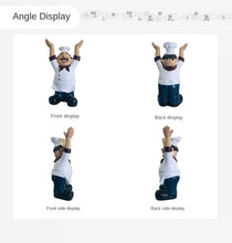 Load image into Gallery viewer, 28.5*15 * 15cm Chef Fruit Tray Home Decoration Resin Crafts
