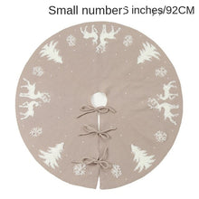 Load image into Gallery viewer, 3D Elk Christmas-Tree Skirt 36-Inch/92cm Christmas Venue Layout
