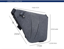 Load image into Gallery viewer, Fashion Left and Right Shoulder Men's Chest Bag, Personal Waterproof Single Shoulder Anti-Theft Package
