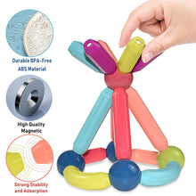 Load image into Gallery viewer, 36-152 PcsMagnetic Stick Building Blocks game magnets children Set DIY Christmas gift
