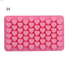 Load image into Gallery viewer, 12 Shape Hand-Shaped Brush Snowflake Heart-Shaped Square Silicone Moolds for Homemade Soap Cake Candle
