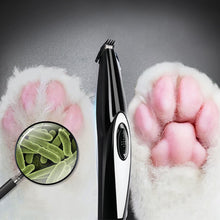 Load image into Gallery viewer, Low-Noise USB Rechargeable Dog Cat Foot Hair Trimmer Pet Grooming Tool Mini Electrical Hair Clipper Shaving Trimming Machine
