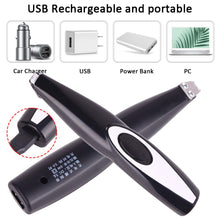 Load image into Gallery viewer, Low-Noise USB Rechargeable Dog Cat Foot Hair Trimmer Pet Grooming Tool Mini Electrical Hair Clipper Shaving Trimming Machine

