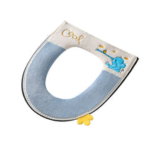 Load image into Gallery viewer, 3pcs Toilet Seat Cover Pads Household Waterproof     Universal Zipper  Washer Heater Band
