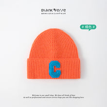 Load image into Gallery viewer, Warm Winter Knit Beanie Hats Korean Style Wool Curling Unisex
