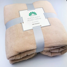 Load image into Gallery viewer, Four Seasons Blanket Coral Fleece Flannel Blanket Nap Blanket Air Conditioning Bed Sheet Summer Thin Duvet
