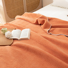 Load image into Gallery viewer, Waffle Blanket Export Multifunctional Blanket Office Nap Blanket
