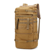 Lade das Bild in den Galerie-Viewer, Backpack 60L Large Capacity Multi-Purpose Travel Bag Sports  Combat Bag Men's Outdoor Sports
