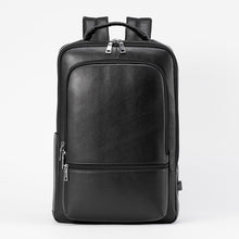 Load image into Gallery viewer, Backpack Leather  Men's Multi-Functional USB Business  Fashion Casual Large-Capacity  Generation
