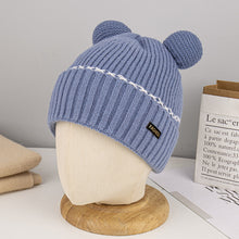 Lade das Bild in den Galerie-Viewer, Warm Winter Knit Beanie Hats Autumn New Mickey Ear Wool Retro Japanese Unisex
