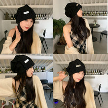 Lade das Bild in den Galerie-Viewer, Warm Winter Knit Beanie Hats Women  Versatile Student Good-looking Street Toe Cap Unisex
