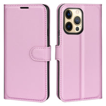 Load image into Gallery viewer, 9-Color Leather Flip Phone Case for iPhone 13
